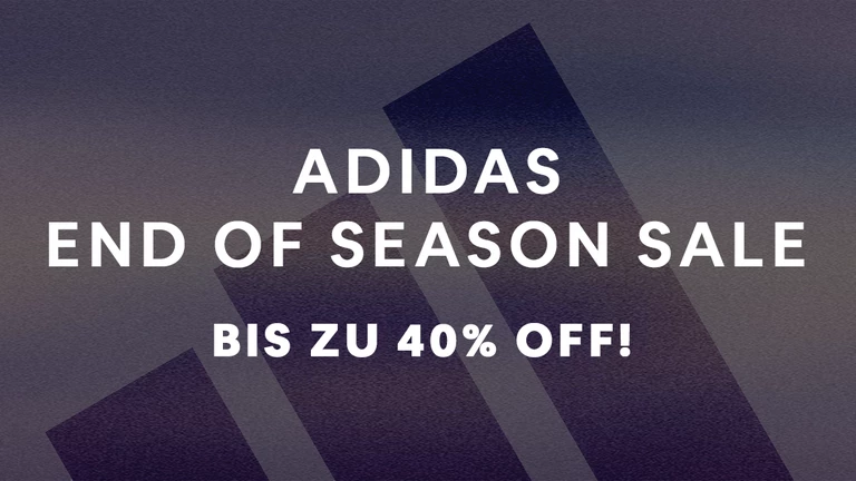 adidas End of Season Sale - bis zu 40% off!