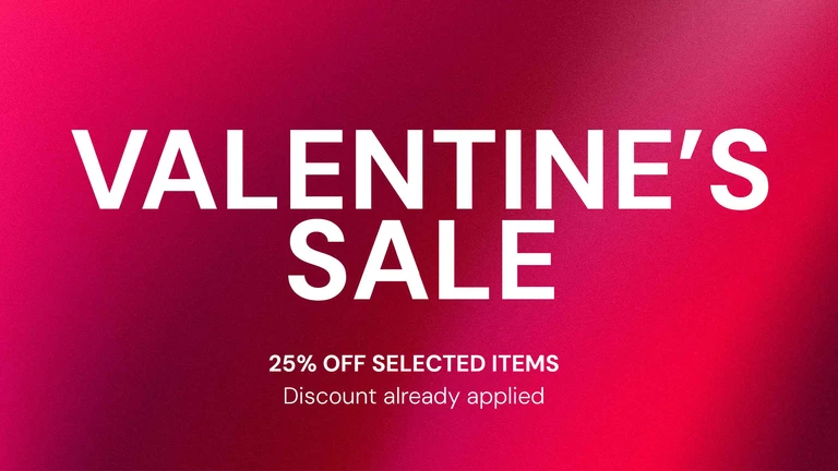 Solebox Valentines Sale - 25% discount on selected items!