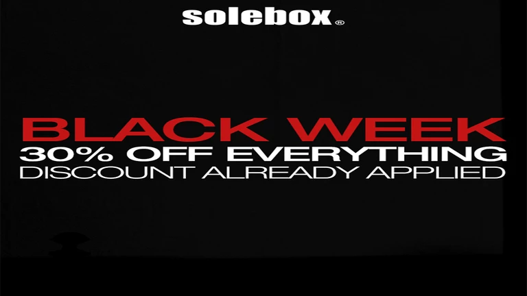 Solebox Black Week Sale - 30% auf ausgewählte Artikel!