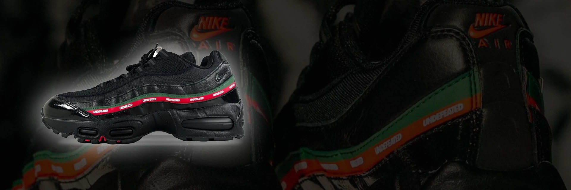Don't miss any information on the release of the Undefeated x Nike Air Max 95 Black with our app!